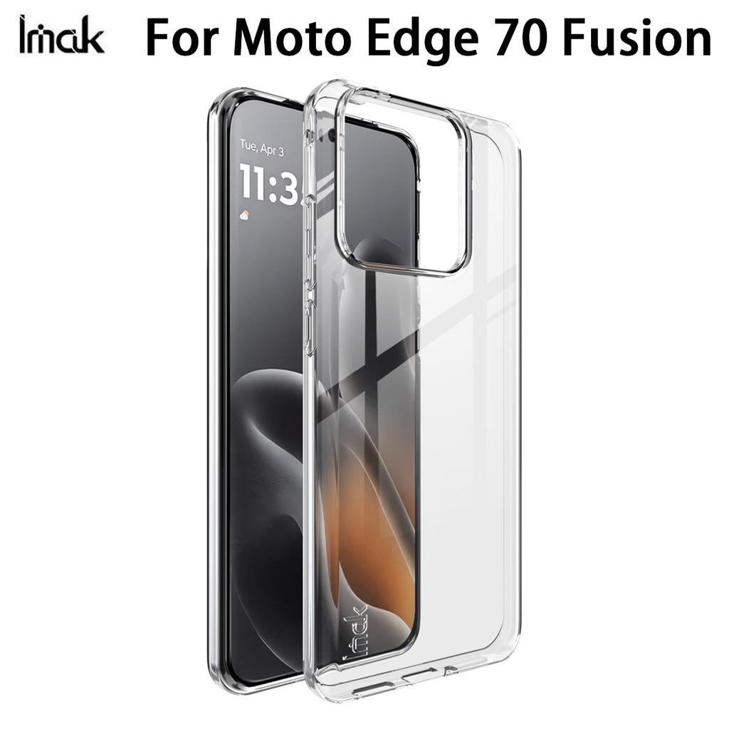 Für Moto Edge 70 Fusion 5G Handyhülle IMAK Soft Slim Case UX-10 Serie
