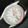 REFURBISHED SEIKO 5 AUTOMATIC 6309A VINTAGE JAPAN MENS WHITE WATCH a441996-1