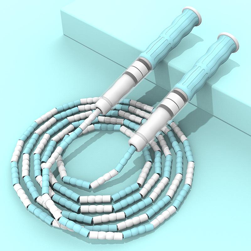 

Мягкие бусины бамбуковая скакалка детская специальная скакалка ученики начальной школы детский сад спортивные товары скакалка