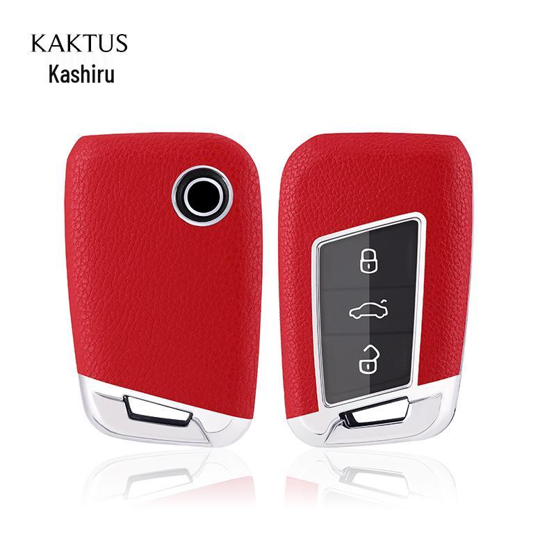 KAKTUS Car Key Case for Volkswagen Magotan, CC, Passat – Protective Cover