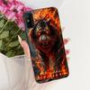 For Tecno Spark Go 2020 / Spark 6 Go KE5j KE5k KE5S Cool Dragon Tiger Pattern Phone Case Black Silicone Soft Cases