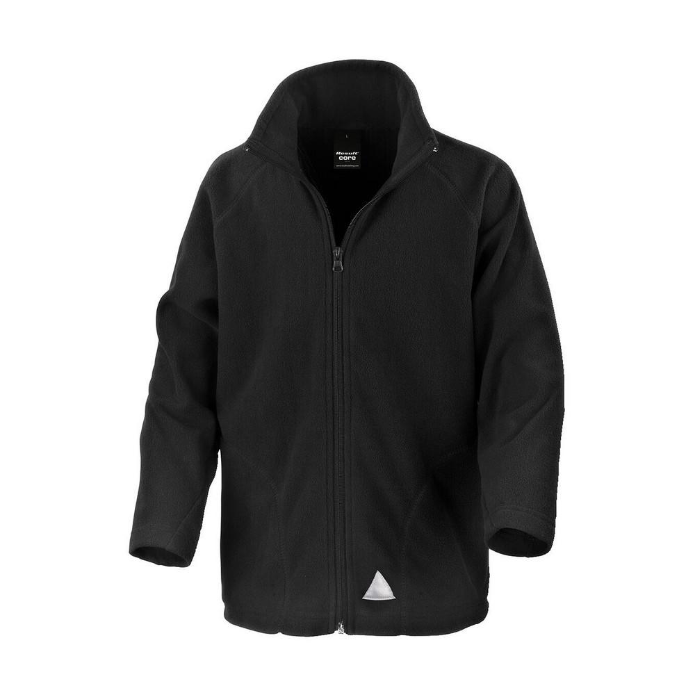 Result Core Childrens/Kids Plain Microfleece Jacket