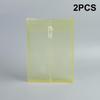 2Pcs Waterproof Envelopes With Cord Buckle Super Thick A4 Size Plastic Folder Extended Angle Braces Reusable Clear Envelopes
