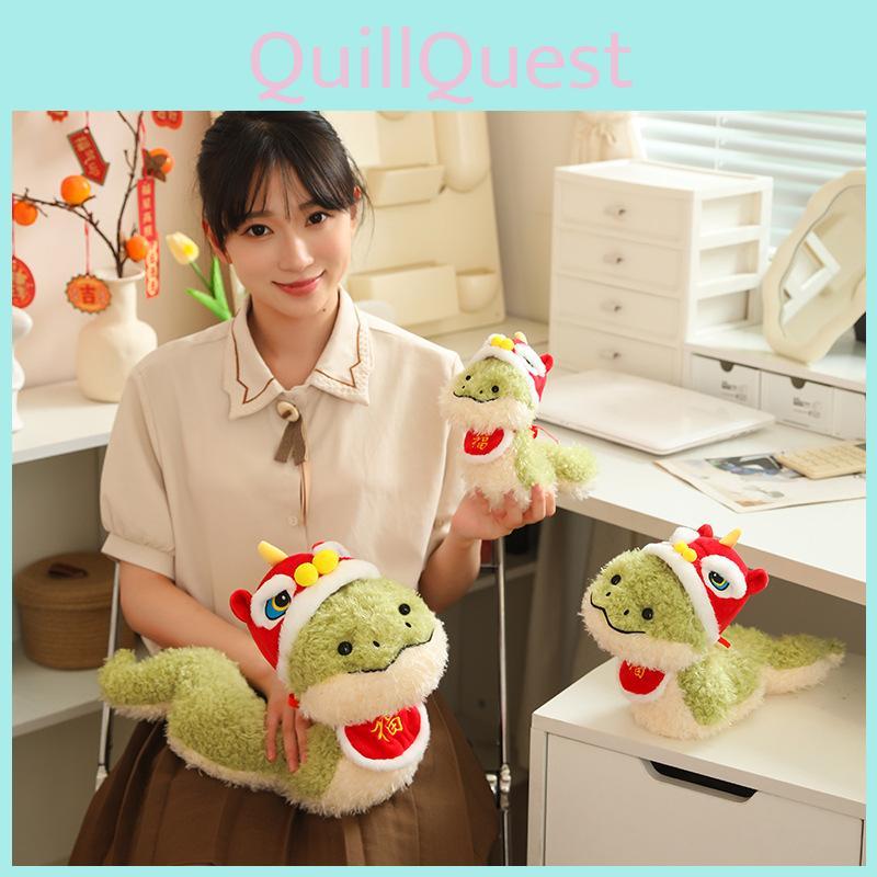 Adorable Snake Plush Toy 2025 Zodiac Year Lucky Gift Soft Cute Stuffed Animal