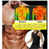Men's Silver-Coated Sweat-Inducing Fitness Vest for Abdomen and Waist Shaping