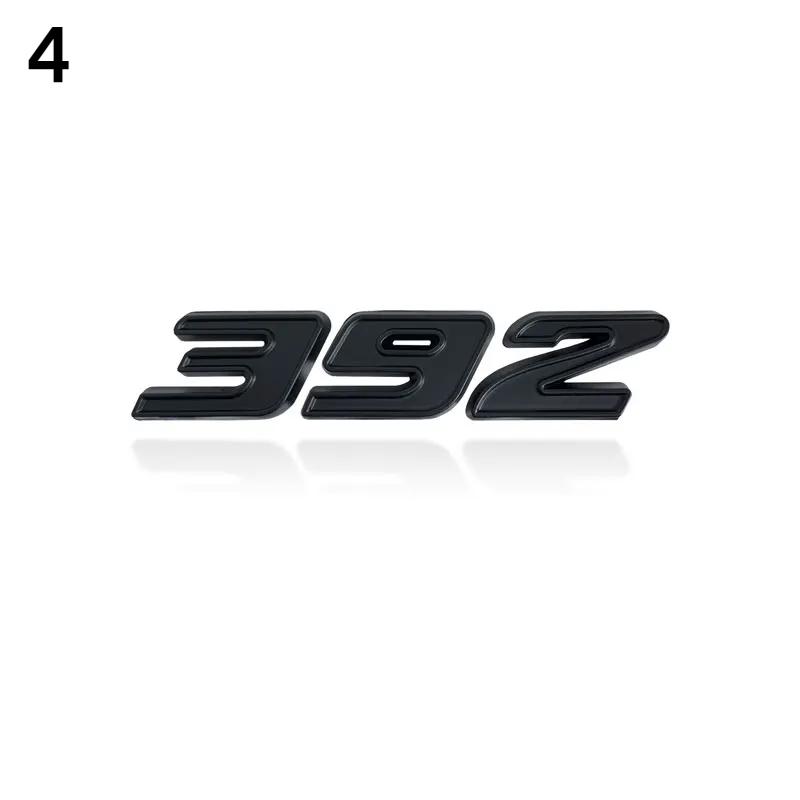 Metall 3D Autoaufkleber 392 345 6.4L Emblem Auto Kotflügel Seitenaufkleber Heckklappe Stoßstange Heckaufkleber Für Hemi Charger Challenge