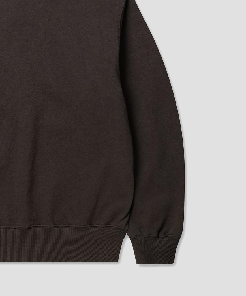 Dickies Baseball Zip-Up Hoodie Brown