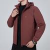 Jacket Men's Velvet Jacket Large Size Fashionable Waterproof Versatile Casual Thin Velvet Jacket