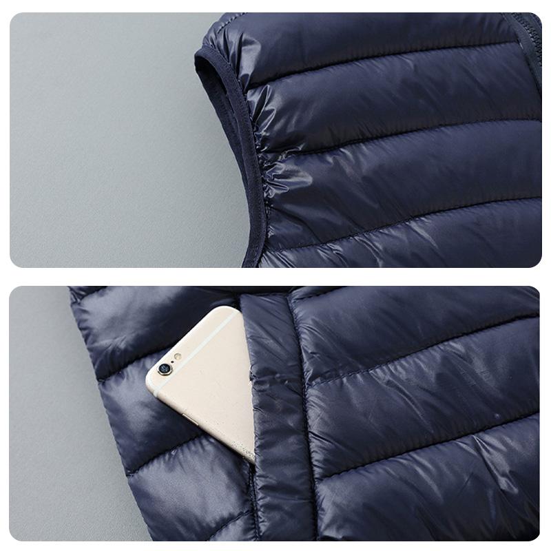 Cheap Mens Winter Coats Vest Men Waistcoat Jacket Plus Size M6XL