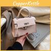 Square Solid Colored Single Shoulder Crossbody Bag Women Handbag Fashion Gift