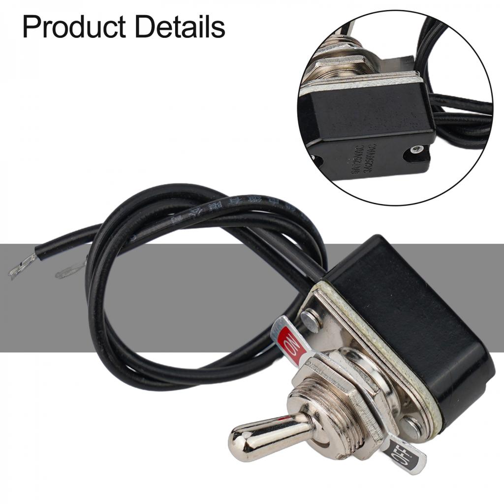 ON/OFF Xtoggle Switch Rocker Toggle Switch Wire Switch