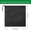 Easy To Use Drawstring Meshes Bag Fish Pond Filter Bag for Pond and Pool Pumps for Pond Pumps Resists Tearing and Clogging