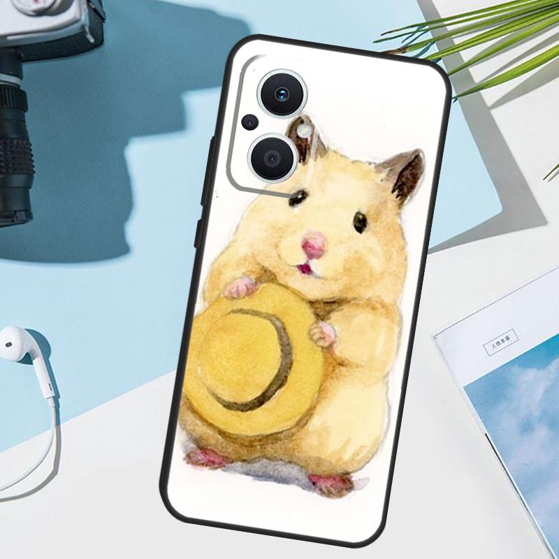 Hamster Art Case For OPPO Reno 13 13F 12 11 F 8T 7 8 10 Pro OPPO Find X8 Pro X6 X3 X5 Lite Cover Funda