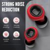 1Pairs Motorcycle Noise Reduction Earplugs 27dB Comfortable Memory Foam Silicone Sleep Soundproof Earplugs Motorcycle Equipment