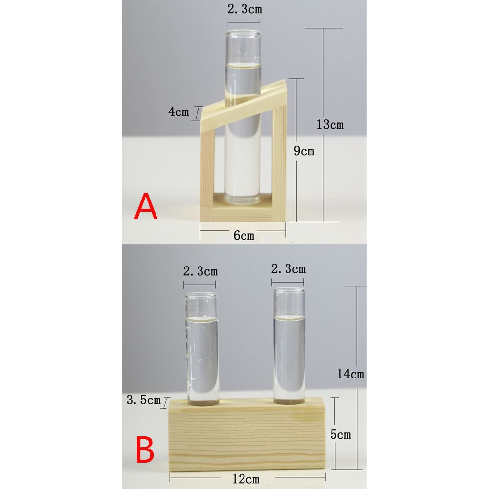 Gifts Flower Vase Weddings Party Flower Pot Home Garden Decoration Plant Vases Test Tube Vase