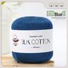 No. 6 Hand-Knitted Doll Yarn: Silk, Cotton & Linen Blend for DIY Crochet & Clothing