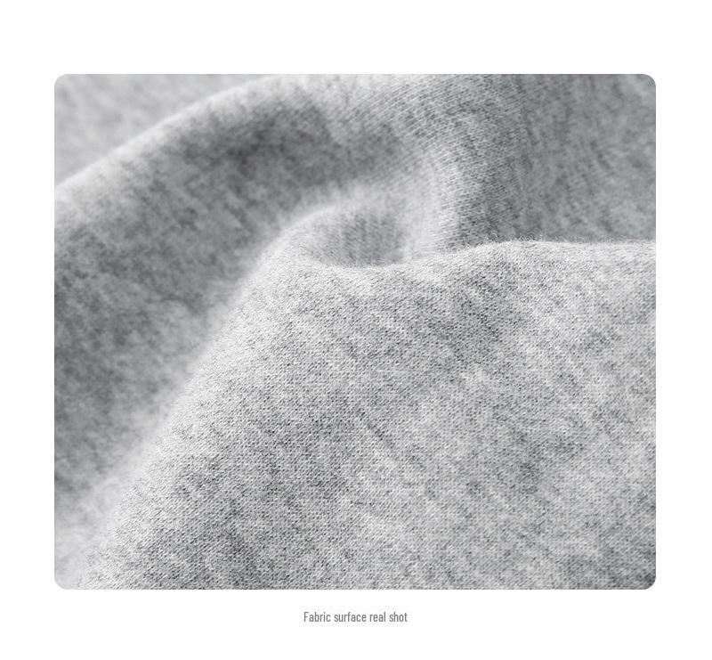 Dengjue Męskie 2024 Jesienne Spodnie Dresowe ze Sznurkiem, Ciężkie, z Aksamitem do Noszenia na Co Dzień