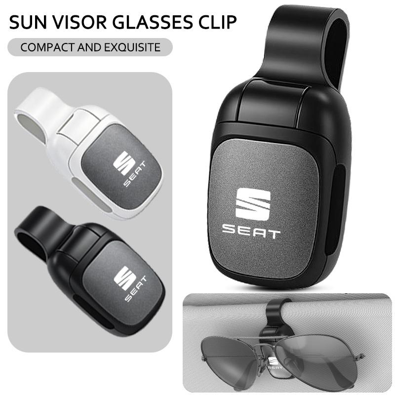 Car Sunglasses Holder Eyeglass Holder Glasses Storage Clip For Seat FR Leon Ibiza Altea Exe 5f Mk2 Mk3 TARRACO Auto Accessories
