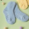 Monfoot Kids 7 9 Year Old Solid Sleep Socks Blue