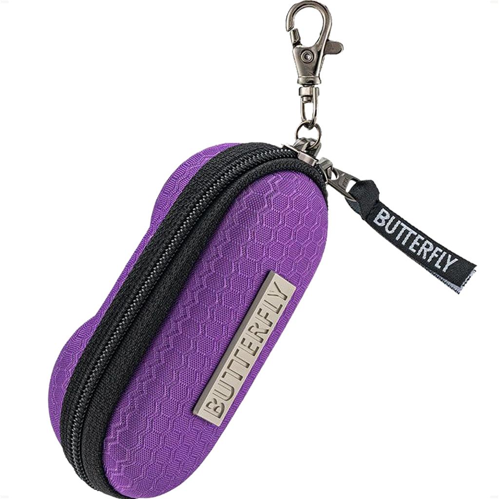 Table Tennis Ball Case Hexagon 2 Ball Holder Purple [Butterfly]
