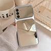 Trending Big Window Mirror Phone Case for Samsung S25+ S24 FE S23 FE A56 A55 A54 A37 A36 A35 A34 A26 A24 A17 A16 A15 A14 A13 A05s M56 Cover