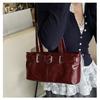 2025 Women's Textured Fashion Handbag: Versatile Casual Commuter Shoulder Bag