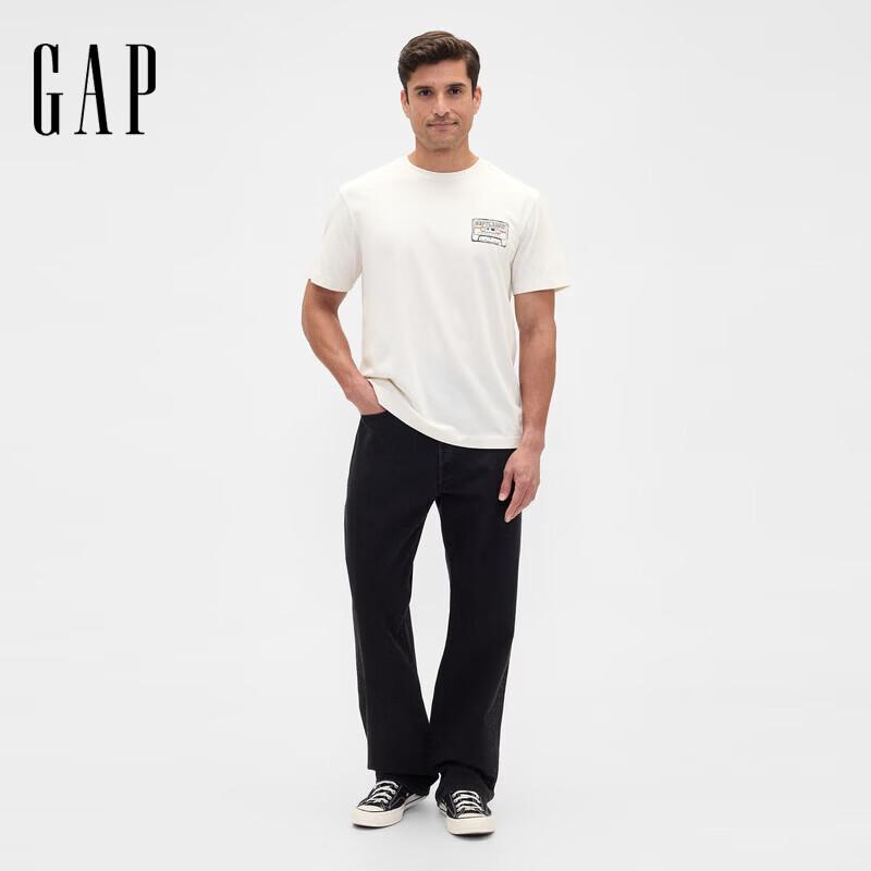 Gap Unisex Kortærmet T-shirt med Logoprint
