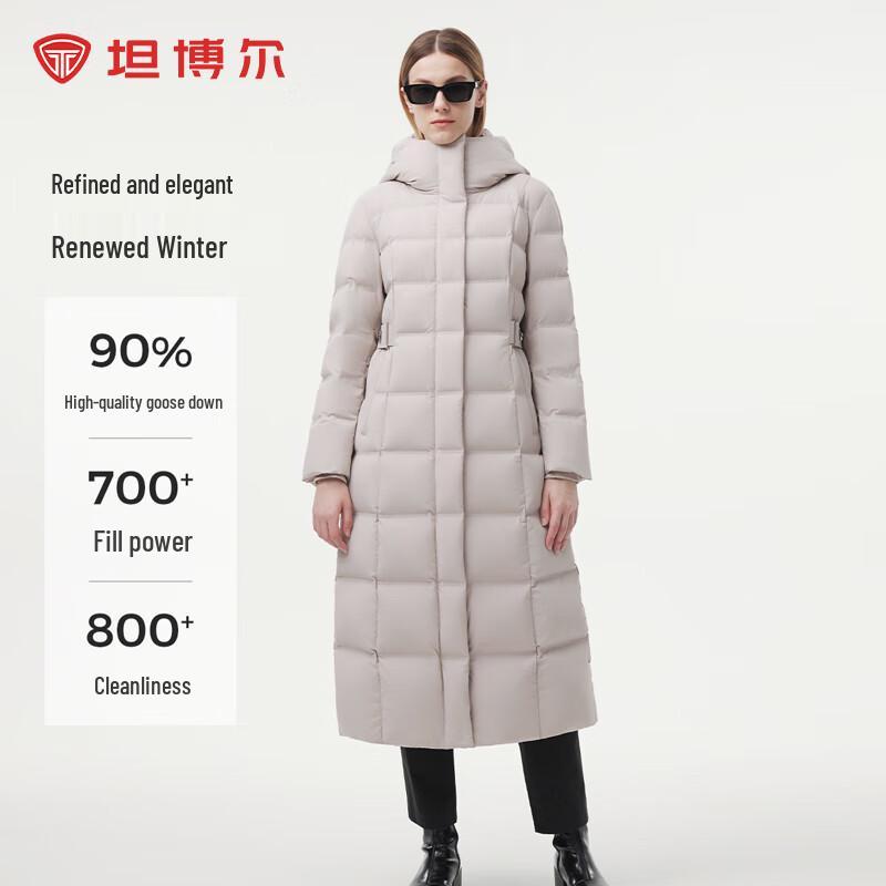 

Tanboer Women s Long Business Commuter Goose Down Jacket TBF520878A S (160)