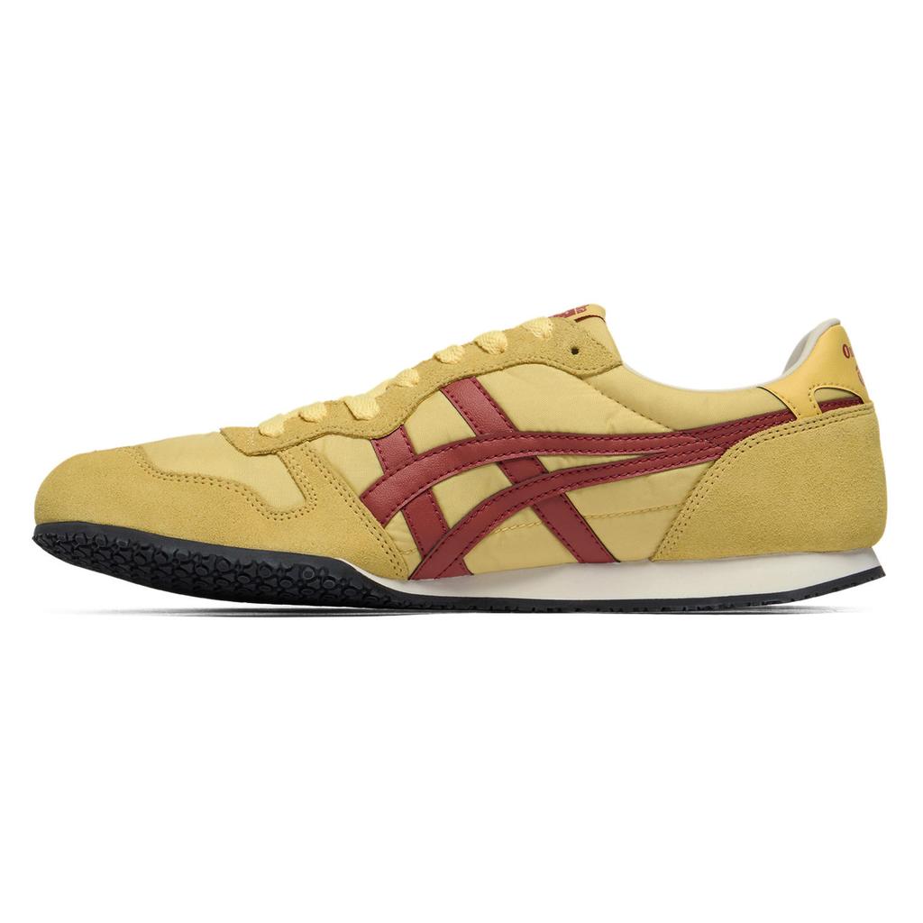 Unisex Sneakers Onitsuka Tiger SERRANO Casual Shoes Unisex Low-top Yellow/Red