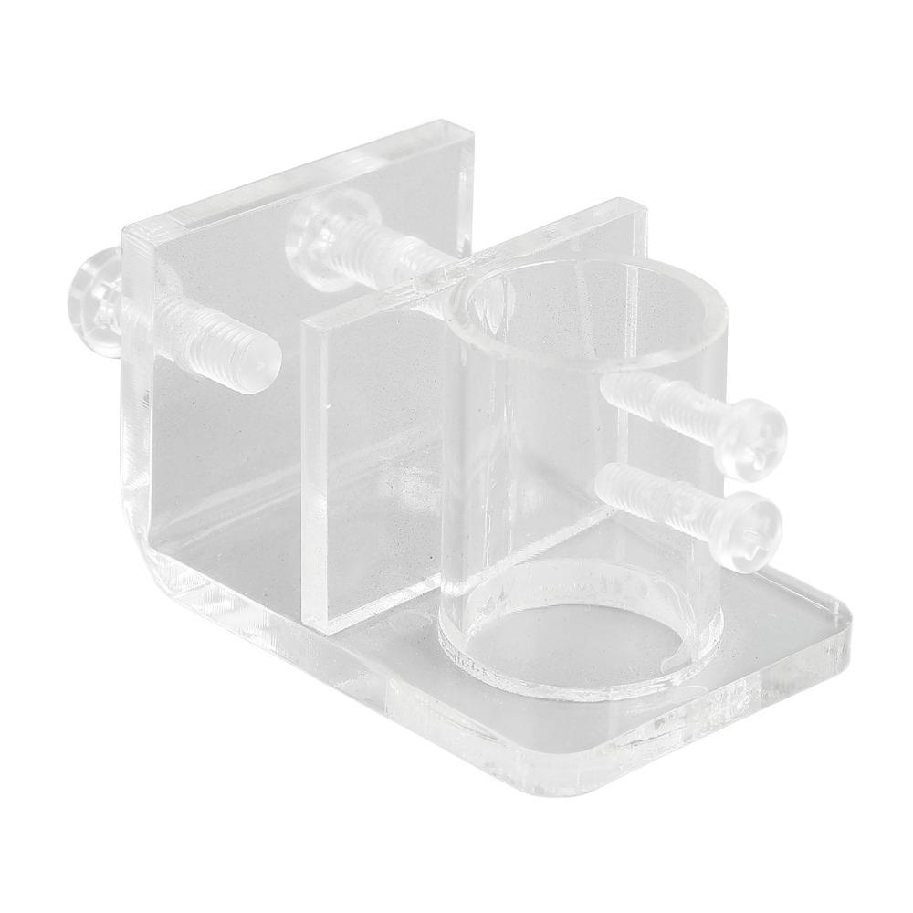 

Transparent Aquarium Water Pipe Clamp Single Hole Fish Tank Pipe Clip Fish Tank