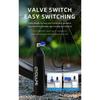 CYCLAMI 1.2L Aluminum Alloy MTB Road Inflator Tyre Air bottle Tire Booster With Valve Gas Cylinder For Bike Tubeless 29" Tire