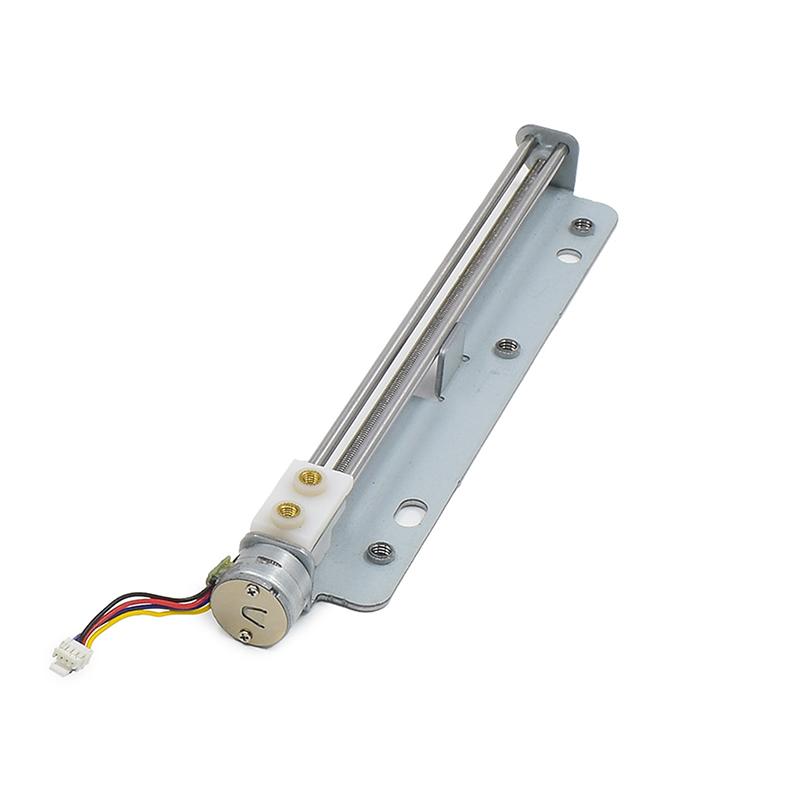 123Mm Linear Actuator Micro 15Mm Linear Stepping Motor With Nut Two-Phase Four-Wire Stepper Motor Diy 3D Printer