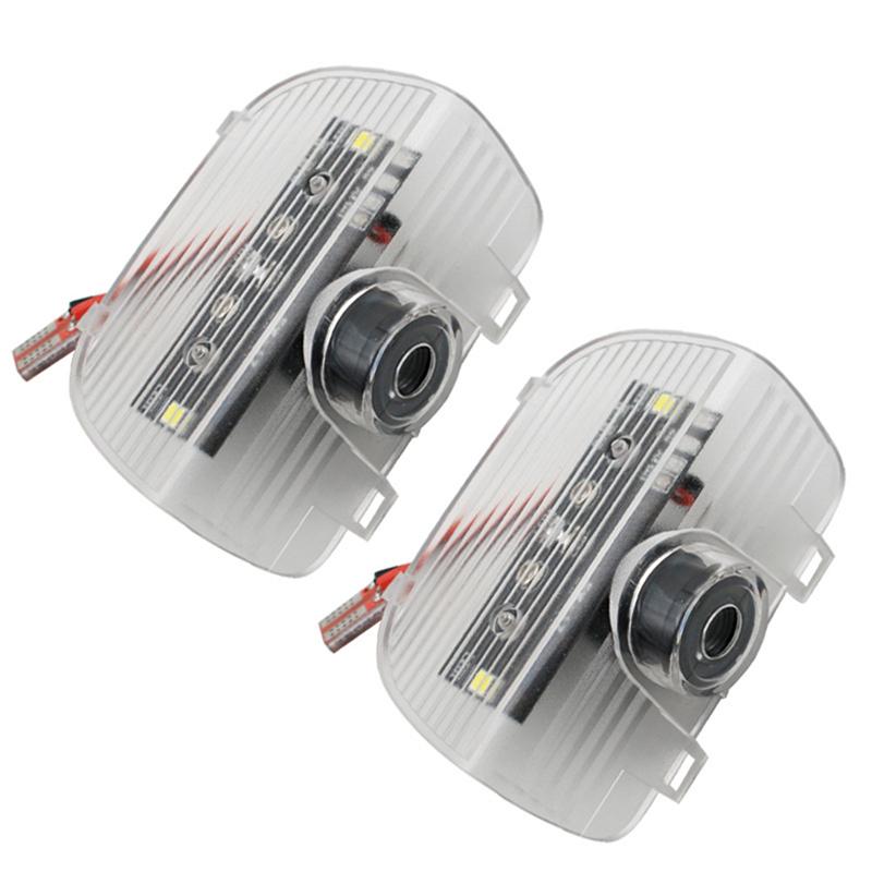 2Pcs Car Door Projector LED Light Ghost Shadow Welcome Lamp For Honda CRZ 2010 2011 2012 2013 2014 2015 2016 2017 2018 2019-2021