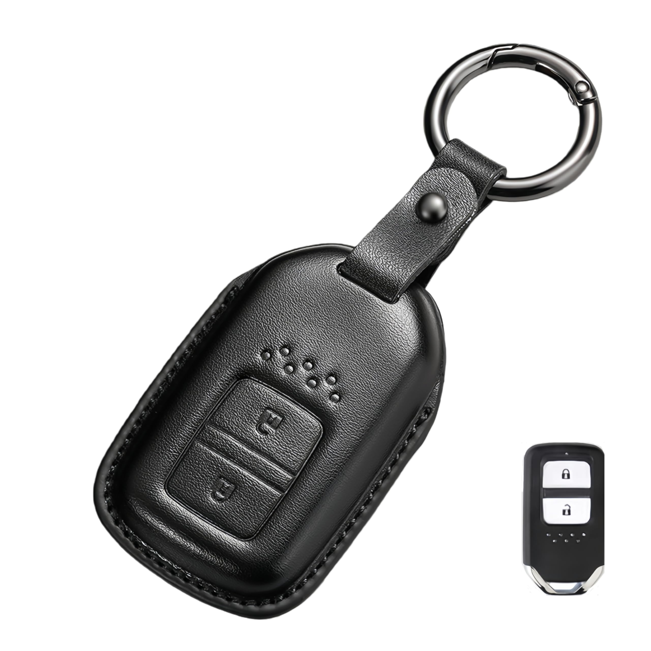 [Khgdfvw] Honda Veselle Key Case Genuine Leather Key Cover Veselle