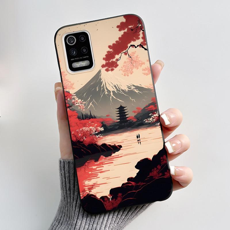 Case For LG K52 Q52 K62 Phone Case Luxury Cute Love Rabbit Funny Ultra Thin Slim Soft Black TPU Silicone Protective Back Cover