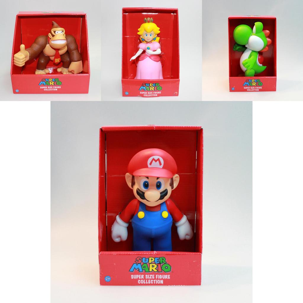 Premium 9-Zoll Hochwertige Super Mario Bros Actionfiguren Spielzeug Mit Einzelhandelsverpackung
