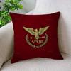 Roman S-SPQRS Pillow Covers Cartoon Sofa Decorative Home Double-sided Printing Short Plush Cute Cushion Cover