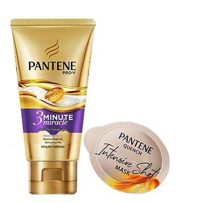Pantene 3-Minuten Haar-Reparatur & Nährende Kur Set