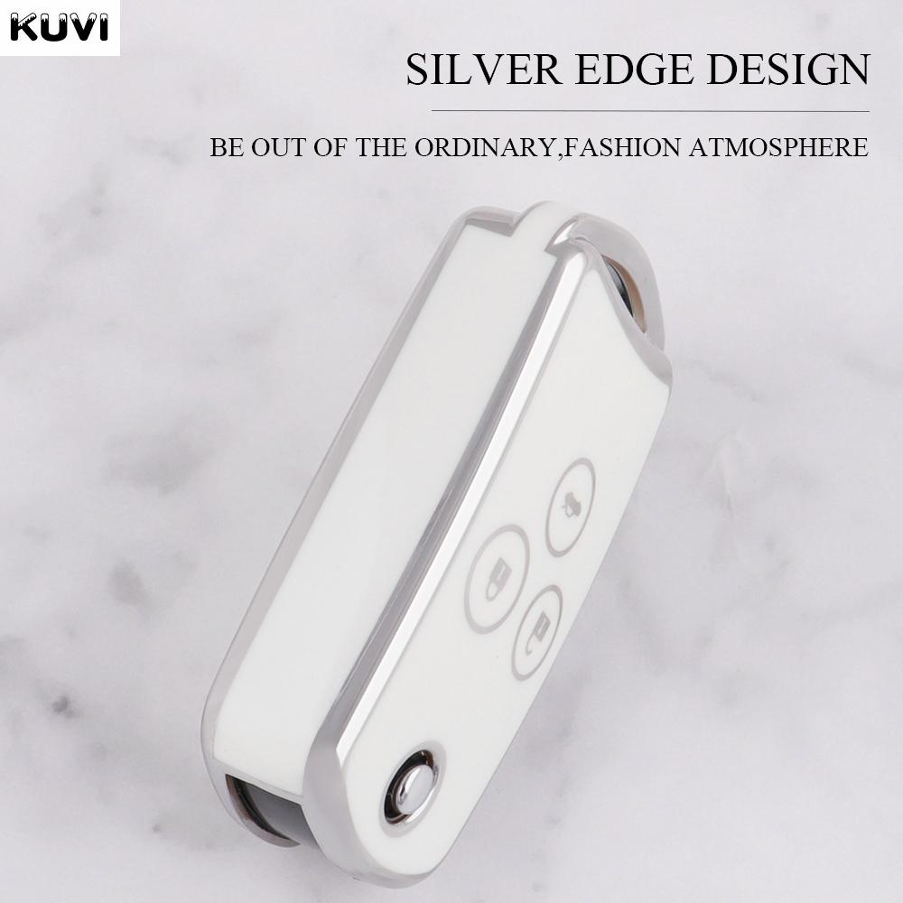 New Tpu Car Flip Key Case Cover Shell For Honda Civic Fit Accord Crv Hrv Jazz Odyssey For Acura Tl Tsx Zdx Rsx Crz Accessories