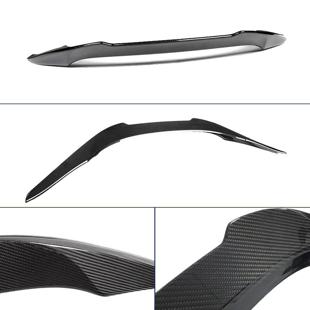 Toyota Supra A90/A91 Wet Carbon Fiber V-Style Rear Wing Air Deflector
