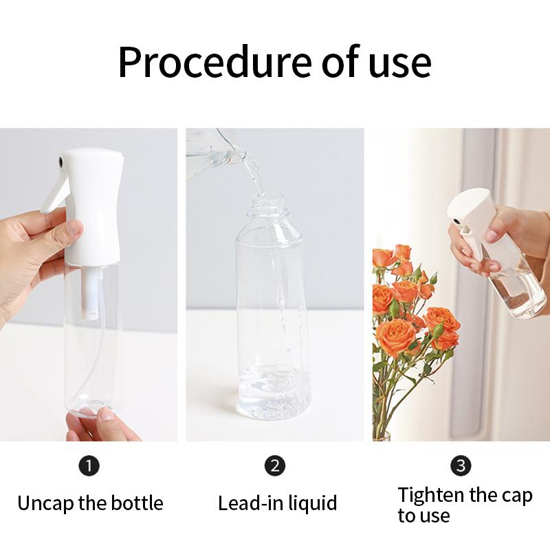 200/300/500ml Oil Sprayer High Pressure Vinegar Soy Sauce Sprayer Pour Oil Dispenser Bottle Cooking Baking Mist Oil Sprayer