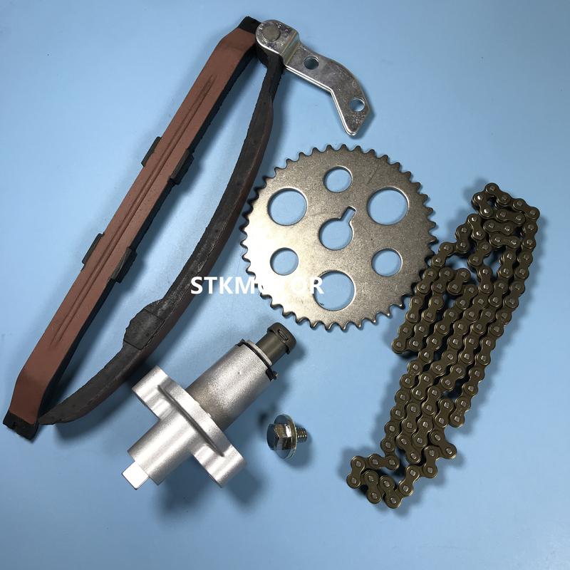 JS250 Jianshe 250CC Timing Chain Tensioner Adjuster Chain Guide Chain Sprocket Accessories For JS250 250 ATV Quad Repair Parts