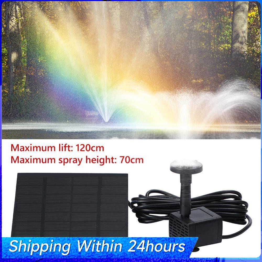 

7V 200L/H Solar Panel Powered Water Pump Kits for Aquarium Fountain Pond Lawn Home Outdoor Camping Tool Supplies China Mainland