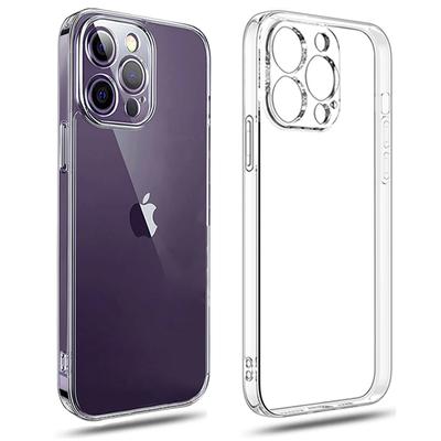Διαφανής Σιλικόνης Θήκη Κινητού Για iPhone 15 14 13 12 11 Pro Max Mini X XR XS 7 8 Plus SE Θήκη Προστασίας Κάμερας Διαφανές Πίσω Κάλυμμα