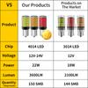2X 7440 W21W WY21W W21/5W PY21W P21/5W Ba15s BAU15S 3157 T25 Car LED Bulbs Turn Signal Light 150SMD Brake Reverse Parking Lamps Bulbs 7