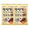 CROWN Chestnut Yanggaeng Sweet Red Bean Dessert Jelly, Traditional Soft Chewy Snack, 50g X 5 Packs (3 Bundles)