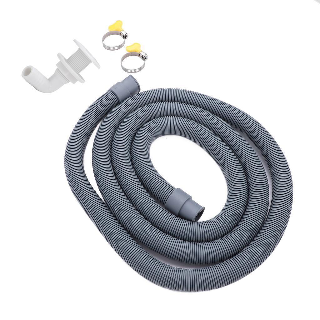 750GPH Bilge Pump Installation Kit High Pressure Resistant 0.75in Dia. 6.56ft Bilge Pump Hose with 90 Degree Fitting