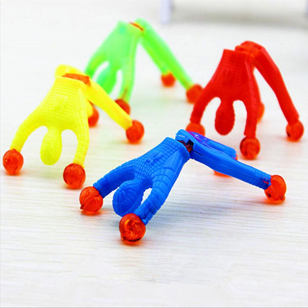 Klebriges Wandkletterspinne-Charakter-Spielzeug, lindert Stress, klebrige Palme, langweiliges, nützliches Produkt