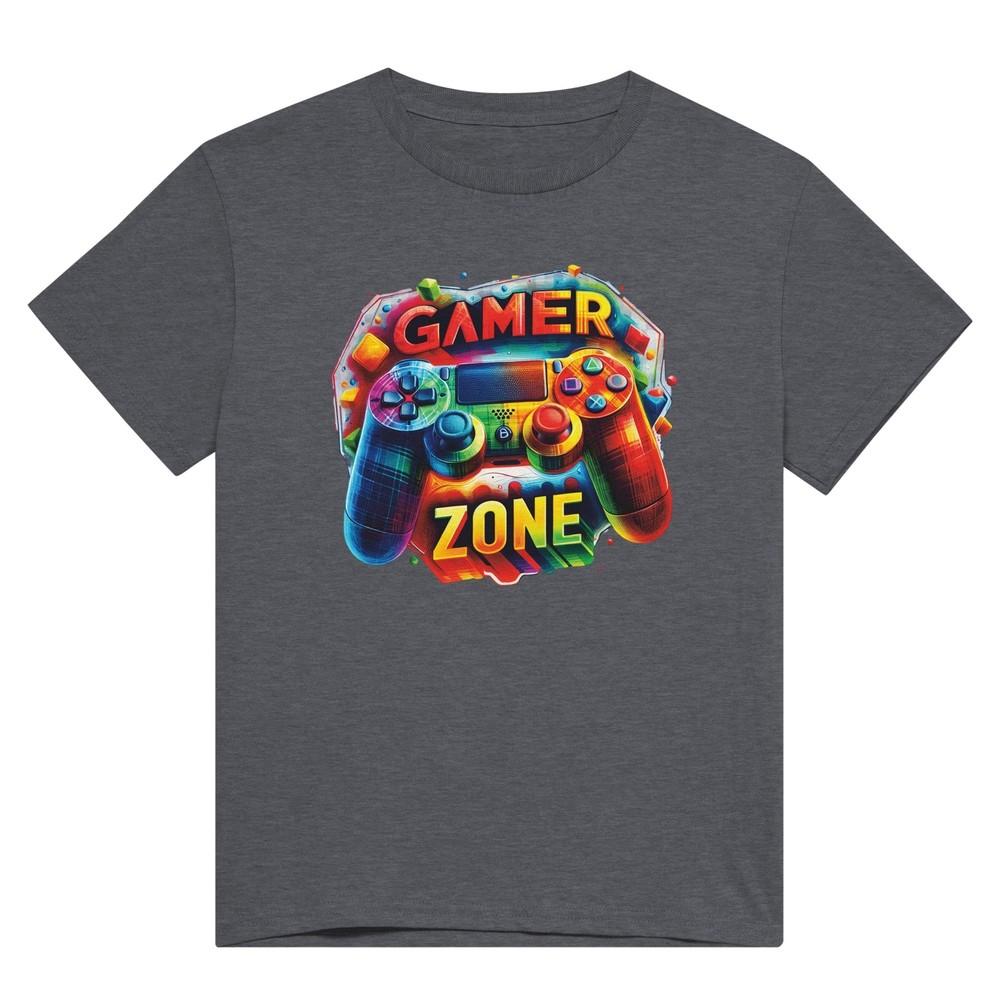 Gamer Zone Heavyweight Cotton T-Shirt - 100% Cotton, Durable & Relaxed Fit Unisex T-Shirt XXXXL