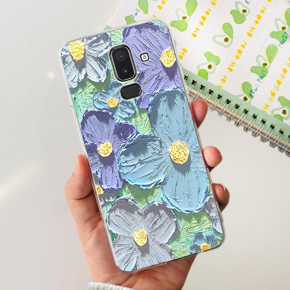 Case for Samsung Galaxy J8 2018 Case Silicon Back Cover for Samsung J8 2018 J810 Funda for Samsung J8 2018 Phone Case Clear Etui